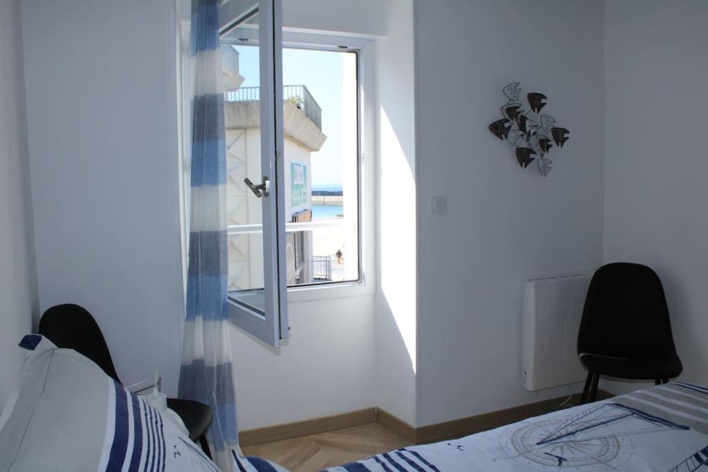 « L'Oceanix » Vue Grande Plage 2Ch Wifi Quiberon Exterior photo